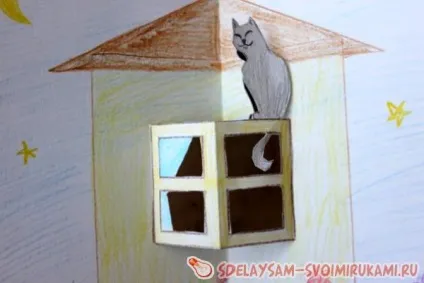 Сторінка для дитячої книги в стилі pop-up, майстер-клас своїми руками (pop-up) Сторінка для дитячої книги в стилі pop-up, майстер-клас своїми руками