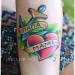 Тату у вигляді серця значення, фото і кращі ескізи (серця) Тату у вигляді серця значення, фото і кращі ескізи