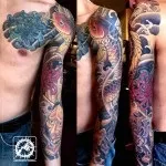 Тату рукава для чоловіків, фото, ескізи (рукава) Тату рукава для чоловіків, фото, ескізи