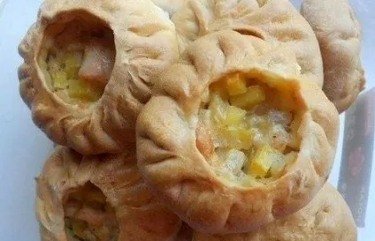 Татарські пиріжки з картоплею та м'ясом рецепт (татарські) Татарські пиріжки з картоплею та м'ясом рецепт