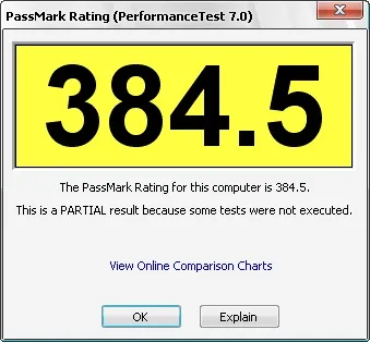 Тестуємо залізо в passmark performancetest