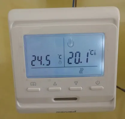 Терморегулятор для теплої підлоги