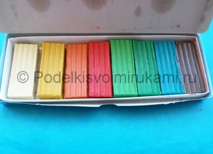 Тигр з пластиліну