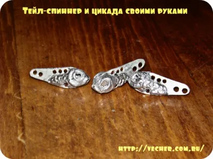 Тейл-спиннер і цикада своїми руками, фірма дідуся Ашота (цівку трійника надягаємо) Тейл-спиннер і цикада своїми руками, фірма дідуся Ашота