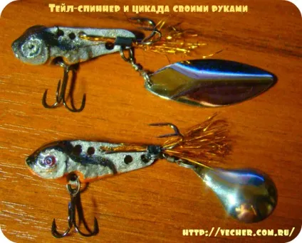 Тейл-спиннер і цикада своїми руками, фірма дідуся Ашота (цикада) Тейл-спиннер і цикада своїми руками, фірма дідуся Ашота