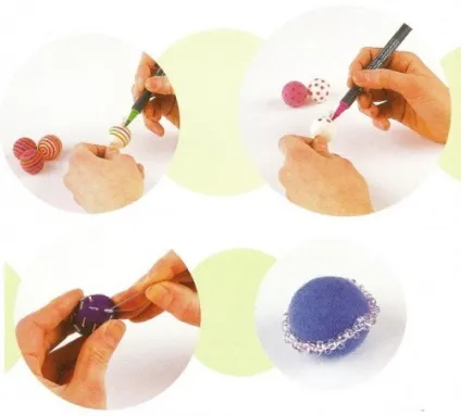 Техніка роботи з повстю (felting) (felting) Техніка роботи з повстю (felting)
