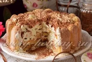 Торт - тірамісу, рецепт з фото крок за кроком в домашніх умовах