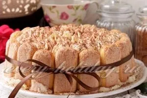 Торт - тірамісу, рецепт з фото крок за кроком в домашніх умовах