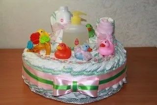 Торт з памперсів своїми руками - покрокове фото, детальний майстер-клас, умняш (торт з памперсів своїми руками фото покроково) Торт з памперсів своїми руками - покрокове фото, детальний майстер-клас, умняш