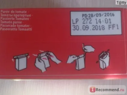 Томати протерті mutti solo pomodoro parma passata mutti di pomodoro 100% italiano - «прекрасне (томати) Томати протерті mutti solo pomodoro parma passata mutti di pomodoro 100% italiano - «прекрасне
