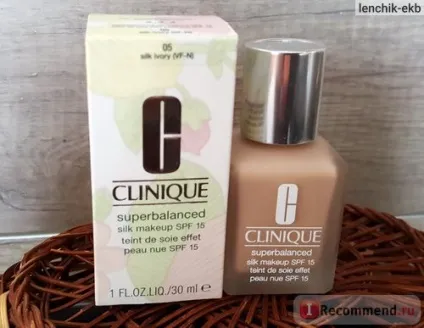 Тональний крем clinique суперсбалансірованний легкий superbalanced silk makeup spf15 - «клінік (крем) Тональний крем clinique суперсбалансірованний легкий superbalanced silk makeup spf15 - «клінік
