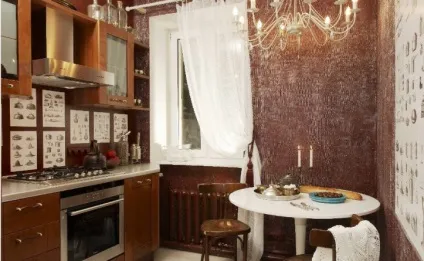 Тюль для кухні (41 фото) відео-інструкція - як зшити своїми руками, яку вибрати, ціна, фото (тюль для кухні своїми руками як зшити) Тюль для кухні (41 фото) відео-інструкція - як зшити своїми руками, яку вибрати, ціна, фото