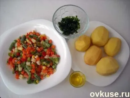 Тушкований картопля з овочевою сумішшю мексиканська - прості рецепти (мексиканська) Тушкований картопля з овочевою сумішшю мексиканська - прості рецепти