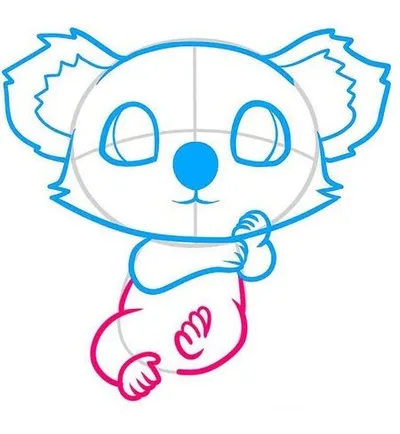 Як намалювати коалу
