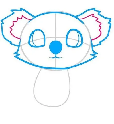Як намалювати коалу