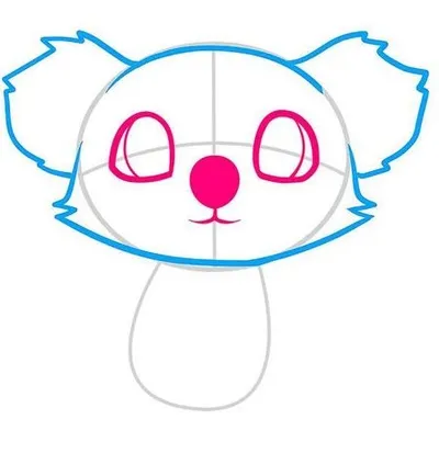 Як намалювати коалу