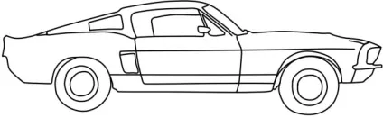 Як намалювати ford mustang поетапно (авто) Як намалювати ford mustang поетапно