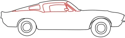 Як намалювати ford mustang поетапно (mustang) Як намалювати ford mustang поетапно