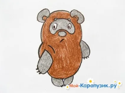 Як намалювати вінні-пуха поетапно олівцем (вінні-пуха) Як намалювати вінні-пуха поетапно олівцем