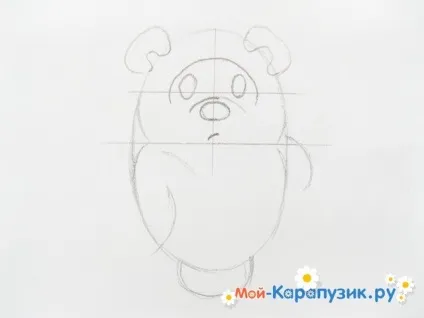 Як намалювати вінні-пуха поетапно олівцем (вінні-пуха) Як намалювати вінні-пуха поетапно олівцем