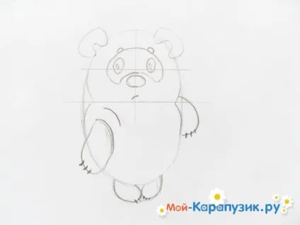 Як намалювати вінні-пуха поетапно олівцем (вінні-пуха) Як намалювати вінні-пуха поетапно олівцем