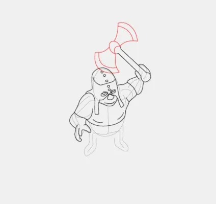 Як намалювати інквізитора з clash royale, clash royale (Клаше рояль) Як намалювати інквізитора з clash royale, clash royale
