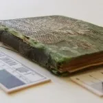 Ділянка реставрації документів, український державний архів науково-технічної документації (Обладнання реставраційних майстерень) Ділянка реставрації документів, український державний архів науково-технічної документації