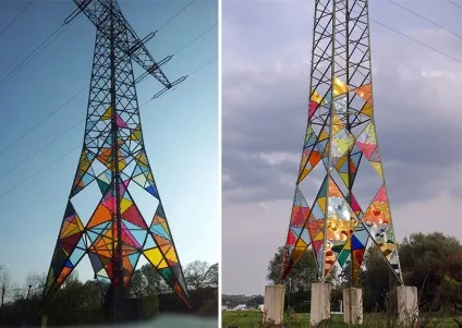 Прикраса електричних стовпів в ландшафтному дизайні (дизайні) Прикраса електричних стовпів в ландшафтному дизайні