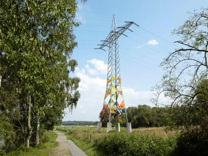 Прикраса електричних стовпів в ландшафтному дизайні (стовпів) Прикраса електричних стовпів в ландшафтному дизайні