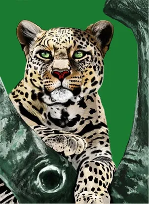 Урок photoshop малюємо витонченого хижака, graceful predator - трохи про все