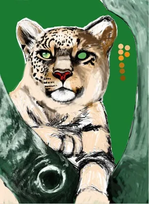 Урок photoshop малюємо витонченого хижака, graceful predator - трохи про все