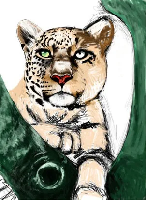 Урок photoshop малюємо витонченого хижака, graceful predator - трохи про все