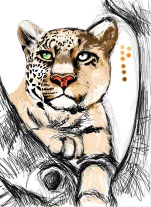 Урок photoshop малюємо витонченого хижака, graceful predator - трохи про все