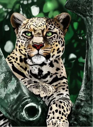 Урок photoshop малюємо витонченого хижака, graceful predator - трохи про все