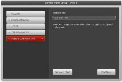 Установка flash cms шаблону