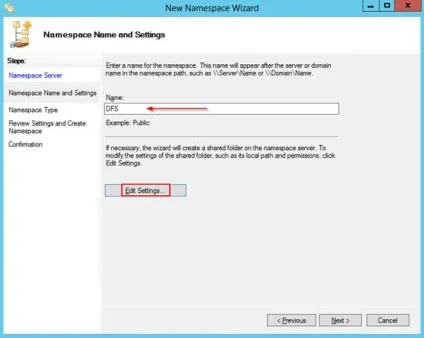 Установка і настройка dfs і реплікації файлів в windows server 2012 windows для системних (доменний простір імен) Установка і настройка dfs і реплікації файлів в windows server 2012 windows для системних