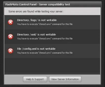 Установка flash cms шаблону