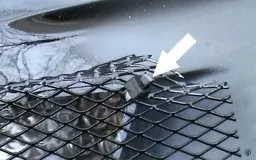 Установка захисної сітки в бампер (решітки радіатора) лада пріора, гранту та калина (декоративна решітка радіатора гранту) Установка захисної сітки в бампер (решітки радіатора) лада пріора, гранту та калина