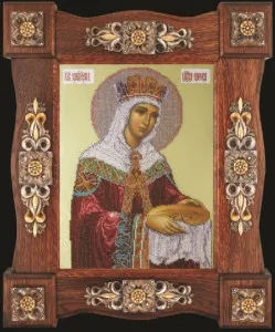 Вишивка бісером ікони техніка виконання своїми руками (фото) (вишивка бісером ікони іменні ювелірним свята елена розчулення казанська Невипивана своїми руками фото відео) Вишивка бісером ікони техніка виконання своїми руками (фото)