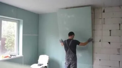Внутрішнє оздоблення стін з газобетонних блоків - варіанти, beton-house
