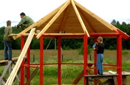 Восьмикутні альтанки креслення і проекти, як їх зробити своїми руками (своїми) Восьмикутні альтанки креслення і проекти, як їх зробити своїми руками