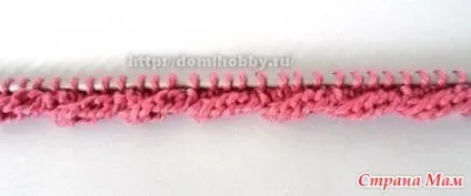 В'яжемо красивий край вироби спицями (лицьовій гладдю лицьовій) В'яжемо красивий край вироби спицями