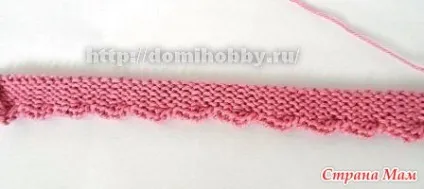 В'яжемо красивий край вироби спицями (край) В'яжемо красивий край вироби спицями