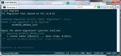 Yii framework 2