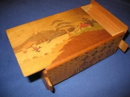 Японська шкатулка-ребус - ярмарок майстрів - ручна робота, handmade (мистецтво Японії) Японська шкатулка-ребус - ярмарок майстрів - ручна робота, handmade