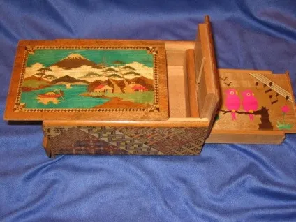 Японська шкатулка-ребус - ярмарок майстрів - ручна робота, handmade (ремесла Японії) Японська шкатулка-ребус - ярмарок майстрів - ручна робота, handmade