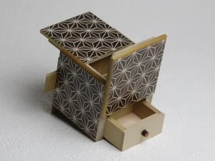 Японська шкатулка-ребус - ярмарок майстрів - ручна робота, handmade (японська скринька) Японська шкатулка-ребус - ярмарок майстрів - ручна робота, handmade