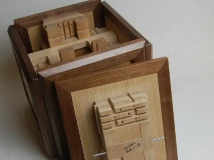 Японська шкатулка-ребус - ярмарок майстрів - ручна робота, handmade (шкатулка з секретом) Японська шкатулка-ребус - ярмарок майстрів - ручна робота, handmade