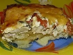Запіканка з кабачків та картоплі (рецепт з фото)