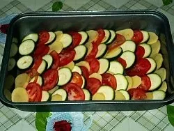 Запіканка з кабачків та картоплі (рецепт з фото)
